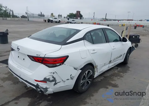 2022 Nissan Sentra Sv Xtronic Cvt z USA, uszkodzony, nr VIN 3N1AB8CVXNY311455